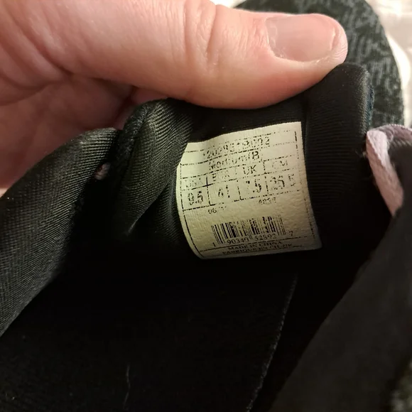 Brooks Sneakers Women's 9.5 Launch 6 Black Purple Athletic Sporty Running Comfy - Picture 7 of 7